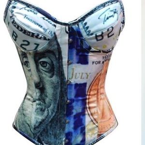 Money corset worn once size XL